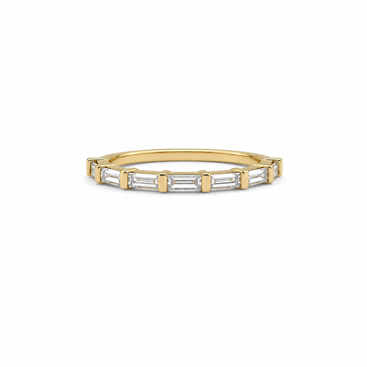 Baguette Diamond Band