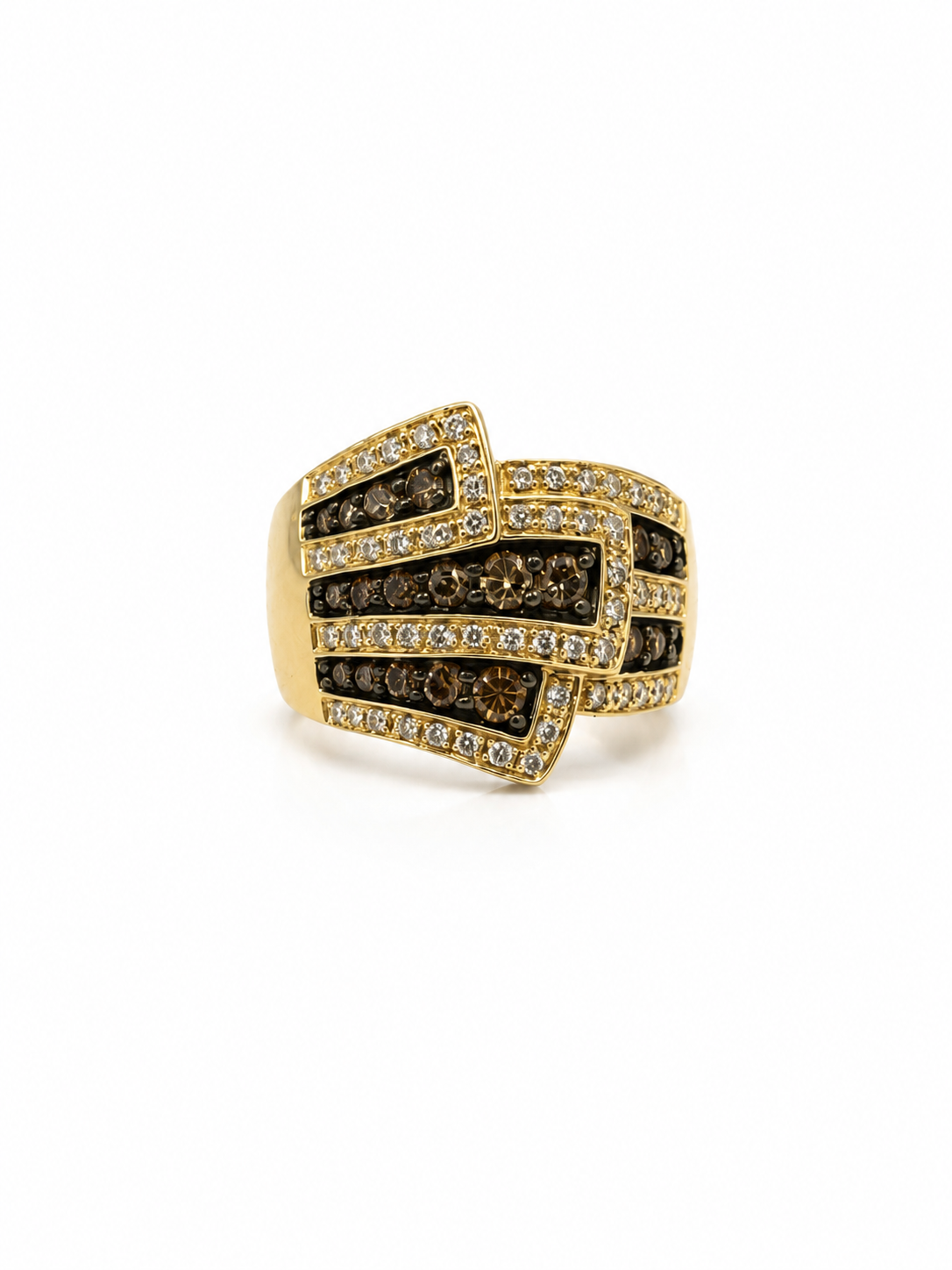Vintage Champagne Diamond Ring