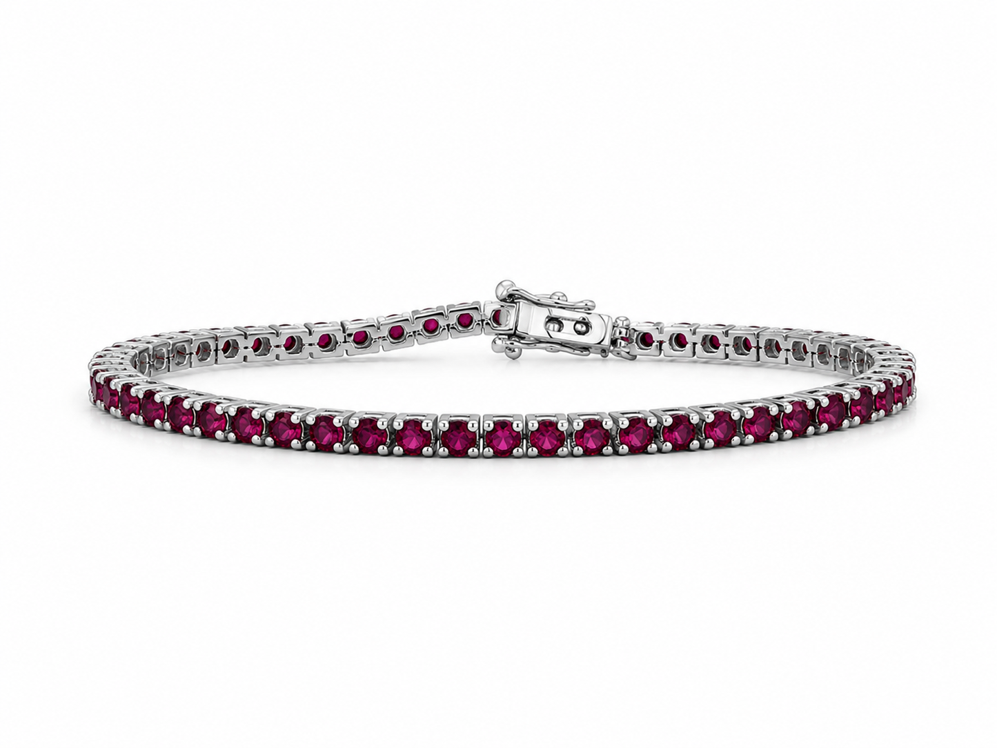 VIntage Ruby Tennis Bracelet