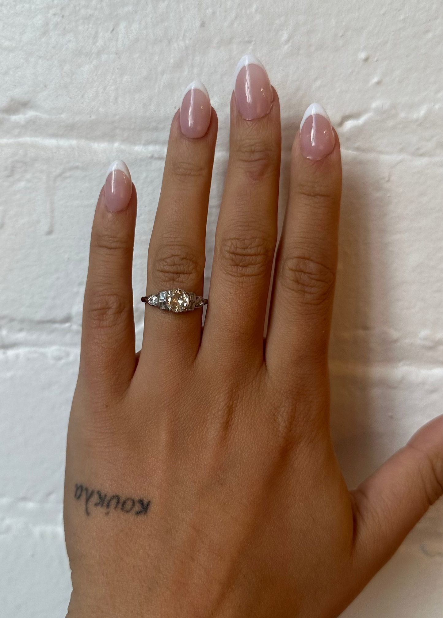 Vintage Birks Engagement Ring