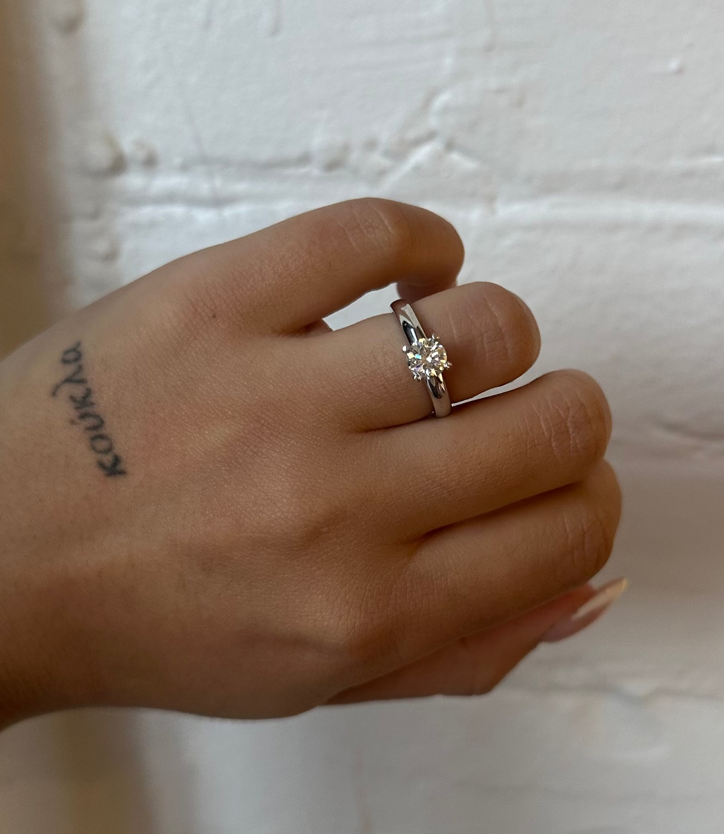 Vintage Solitaire Engagment Ring
