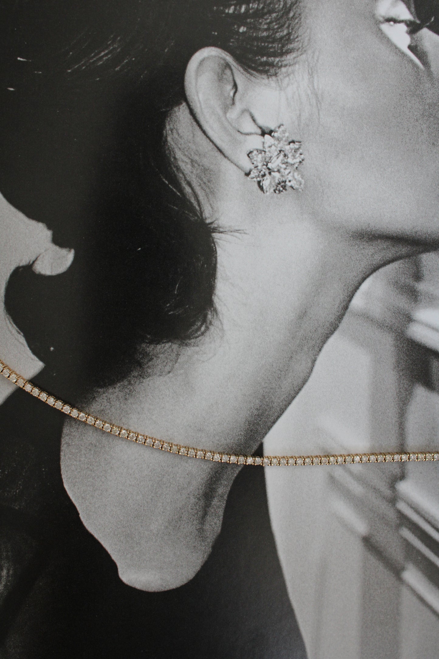 Classic Diamond Tennis Necklace