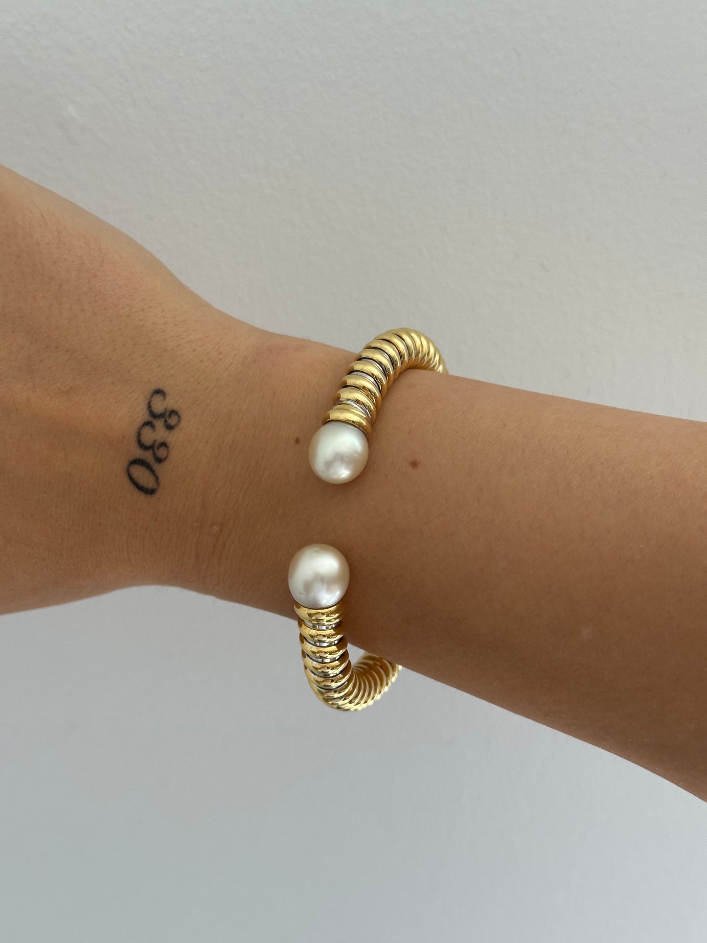 Vintage Pearl Bangle