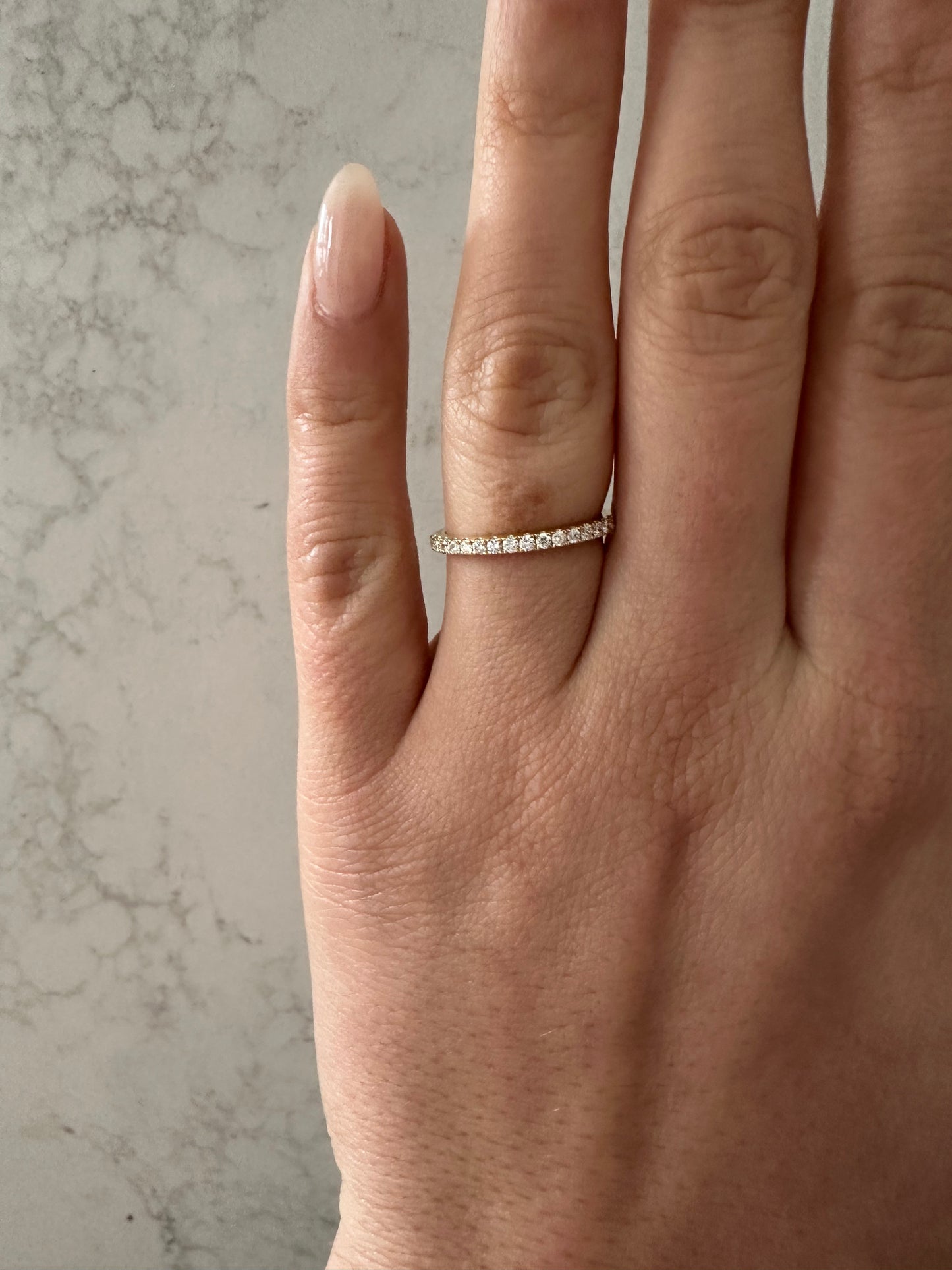 Pave Diamond Band