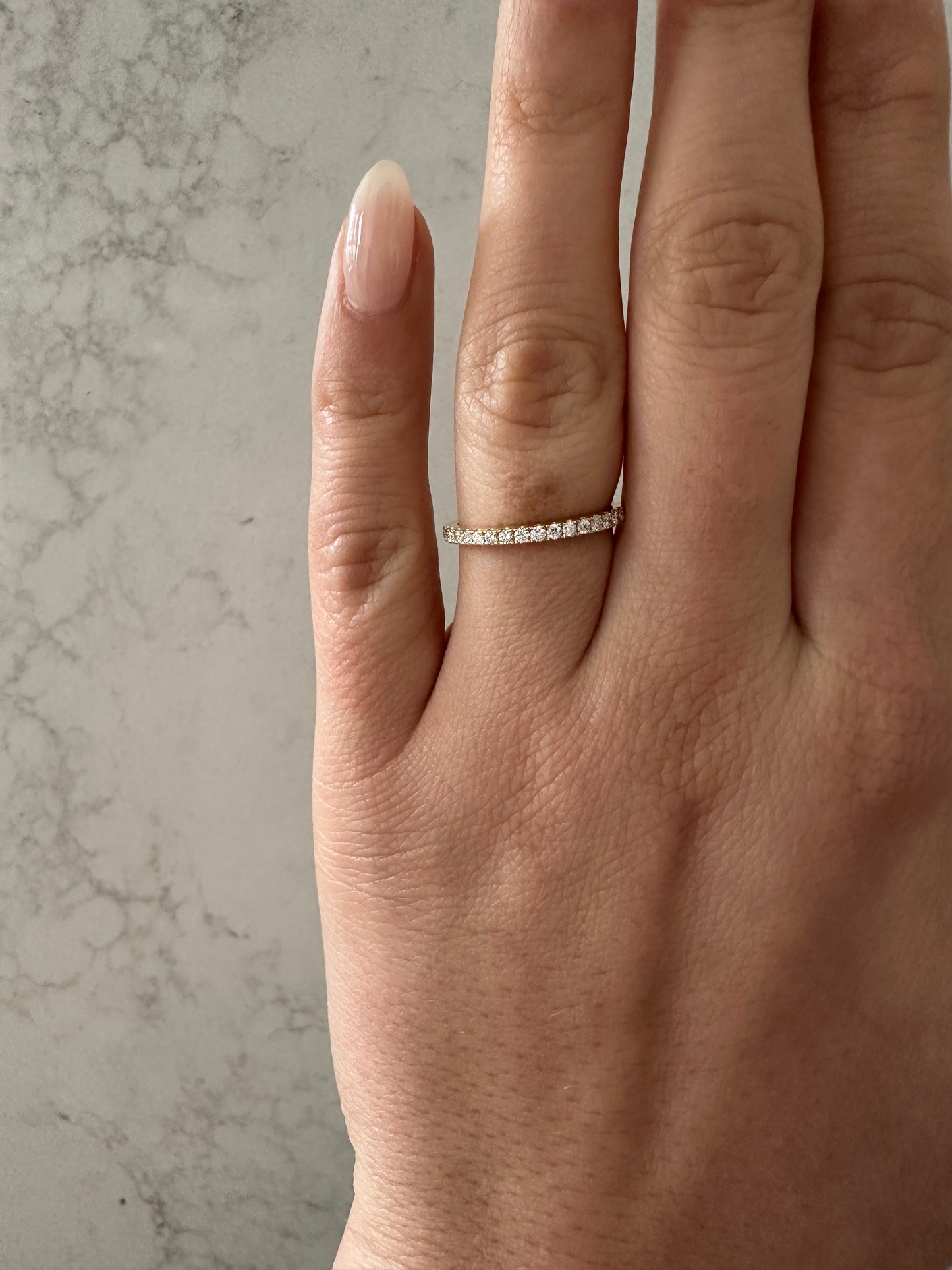 Pave Diamond Band