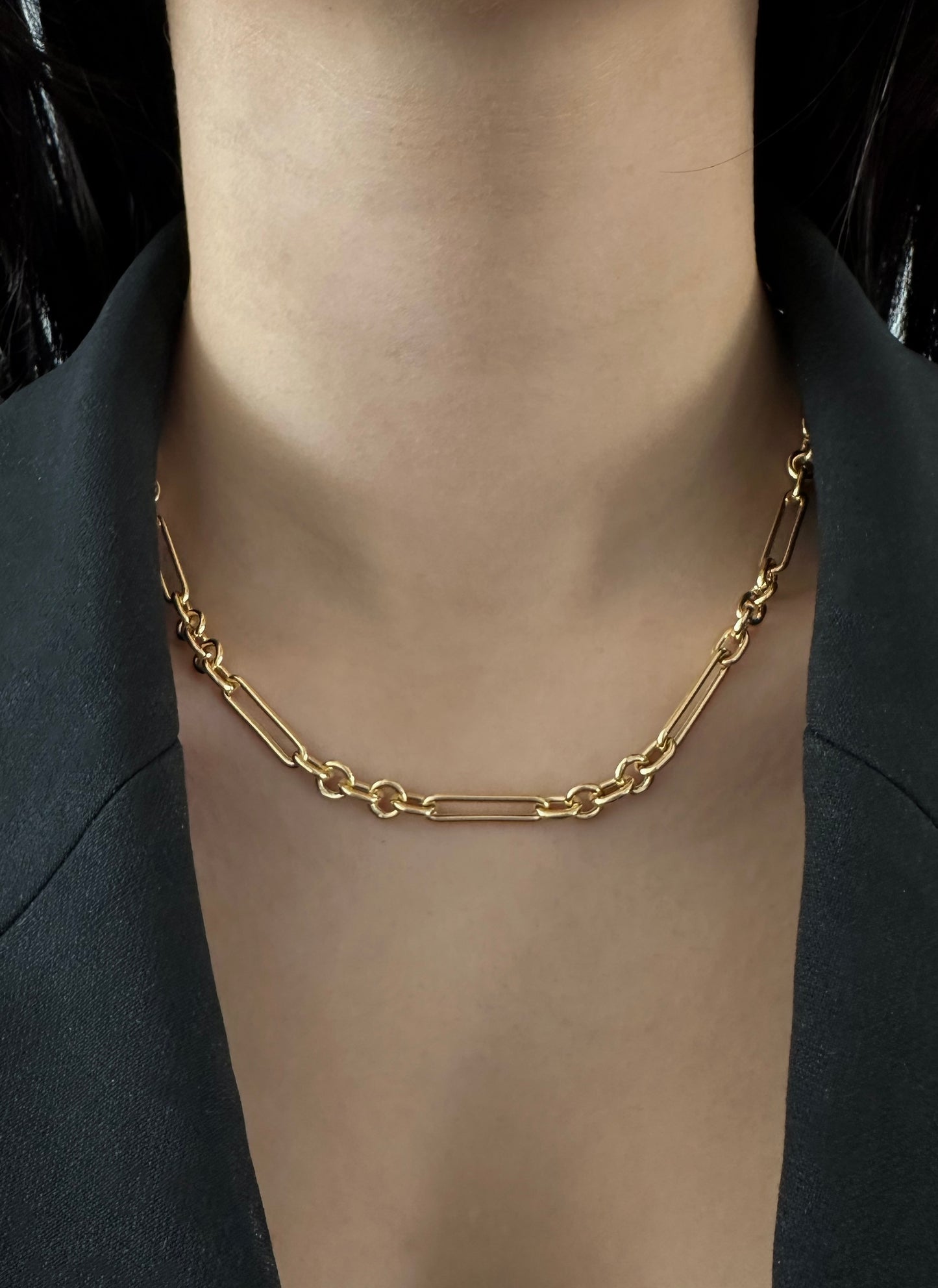 Mixed Link Chain Necklace
