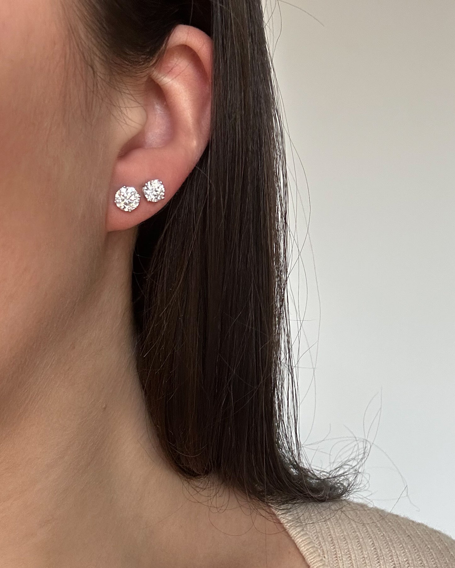 Classic Diamond Studs