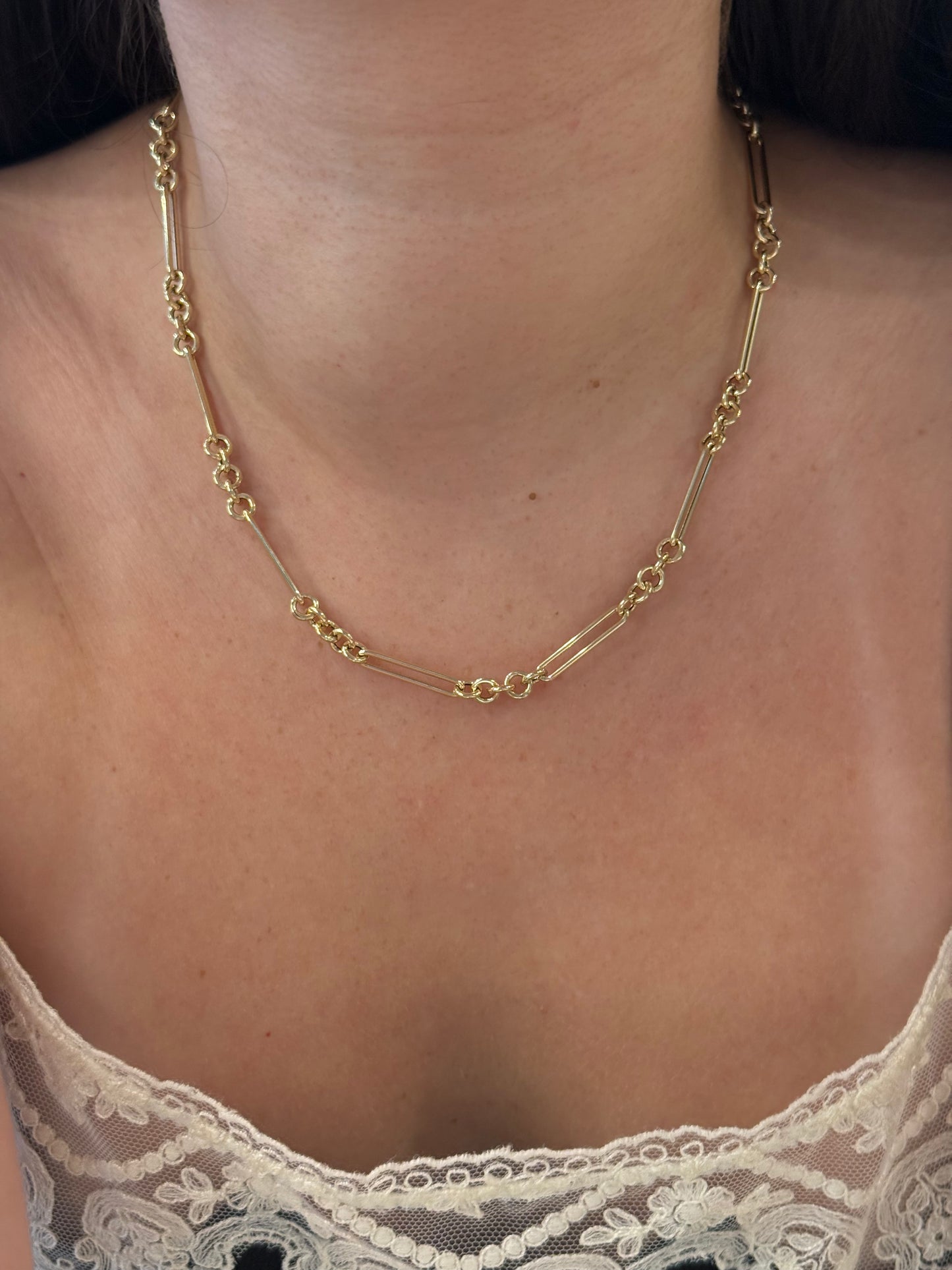 Rolo x Paperclip Necklace