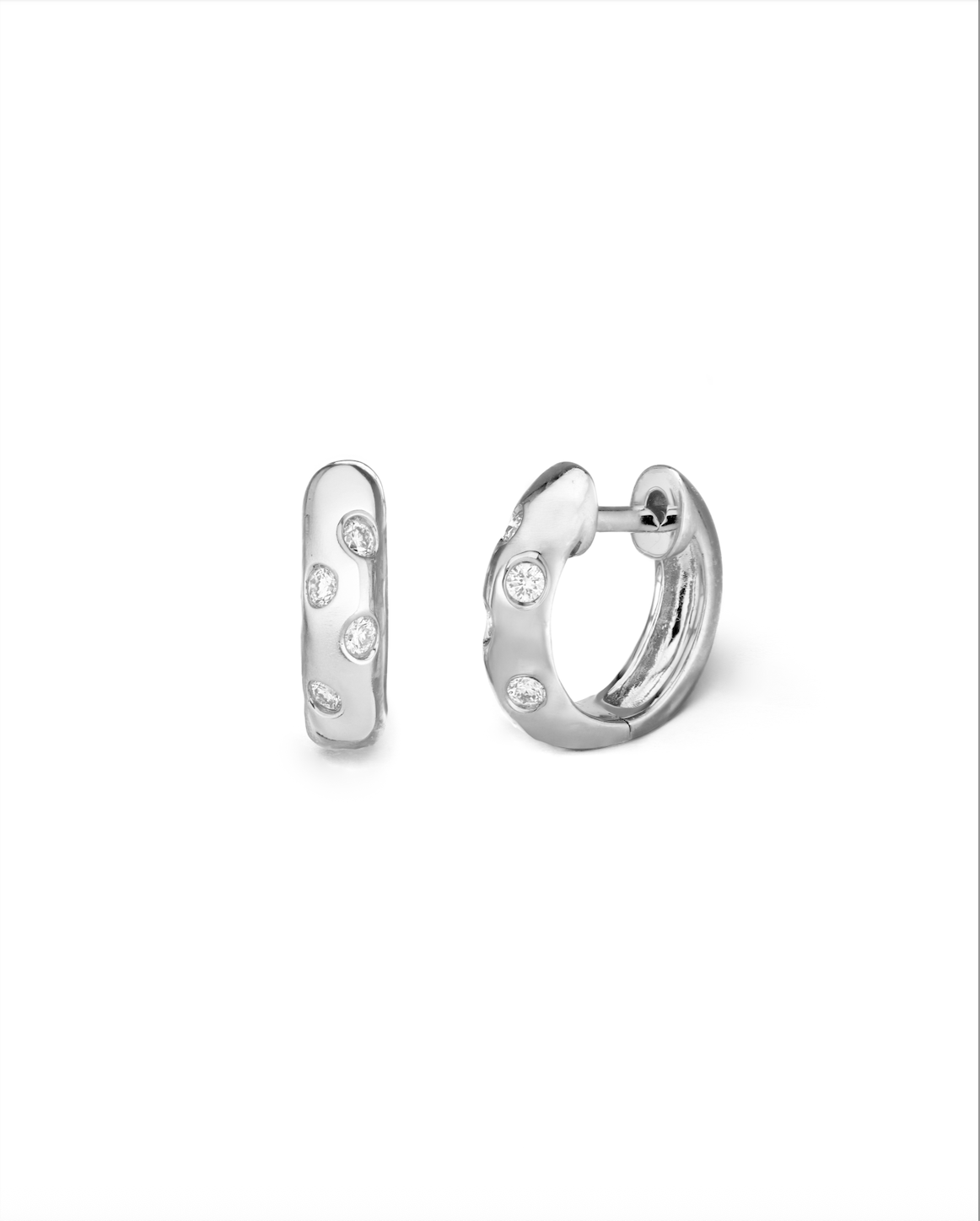 Scattered Diamond Hoops