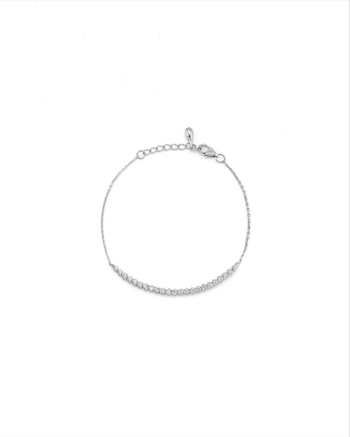 Mini Half Way Tennis Bracelet