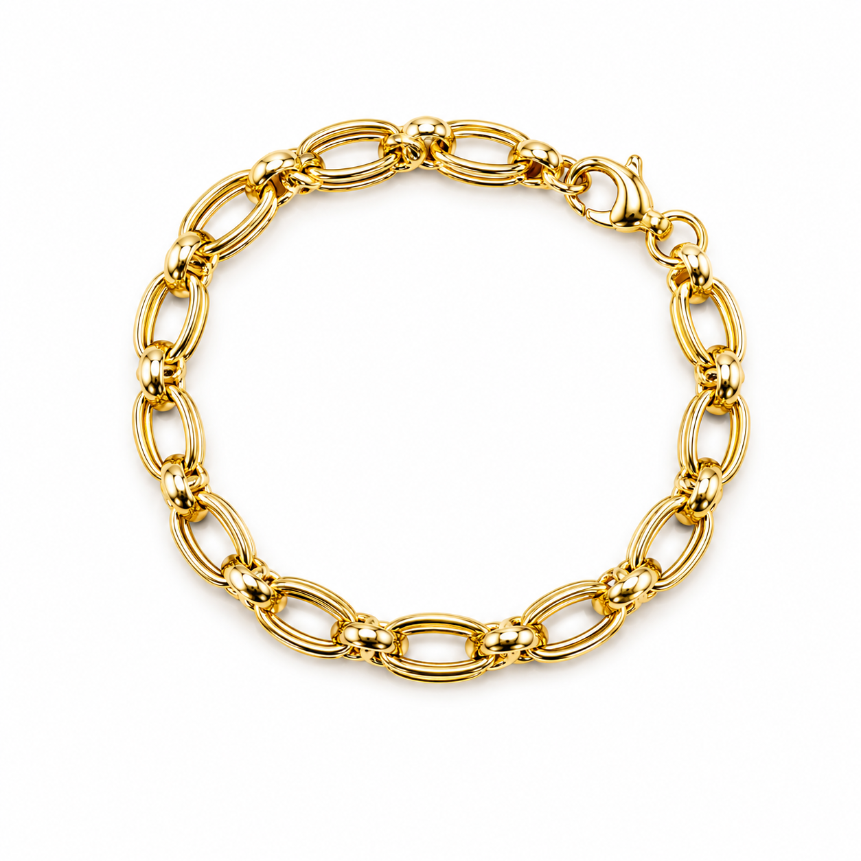 Double Oval Link Chain