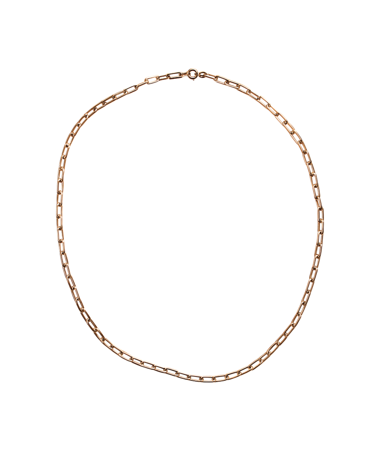Bubble Paper Clip Necklace