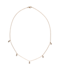 Diamond Pear Drop Necklace