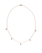 Diamond Pear Drop Necklace