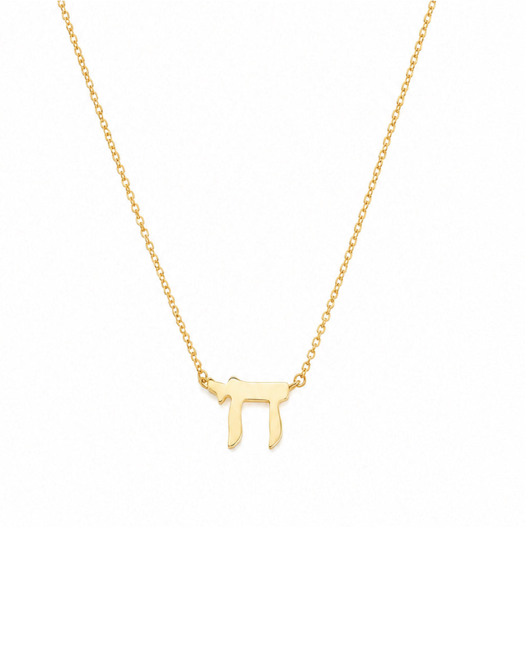 14k gold Chai necklace