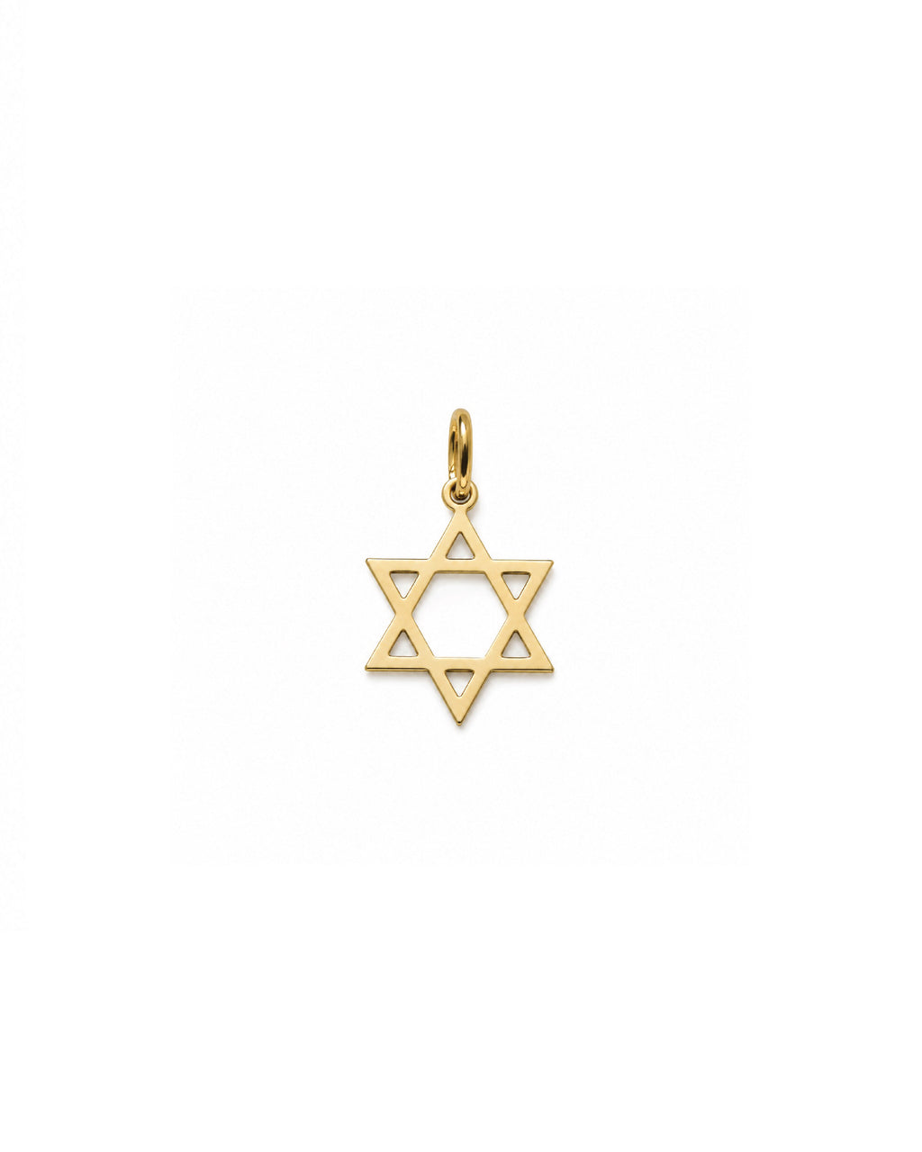 14k gold Star of David pendant