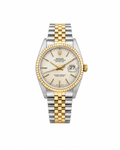1978 Rolex Datejust 36mm two-tone champagne dial watch, Jubilee bracelet