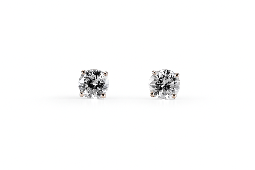 Vintage Diamond Studs