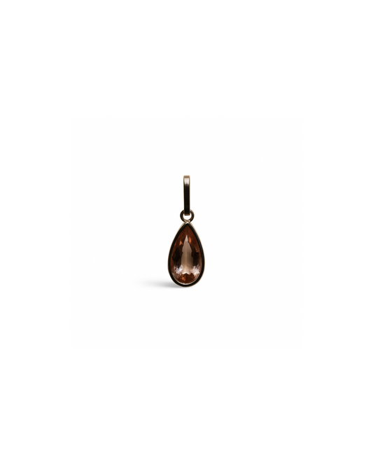 Morganite Bezel Pendant