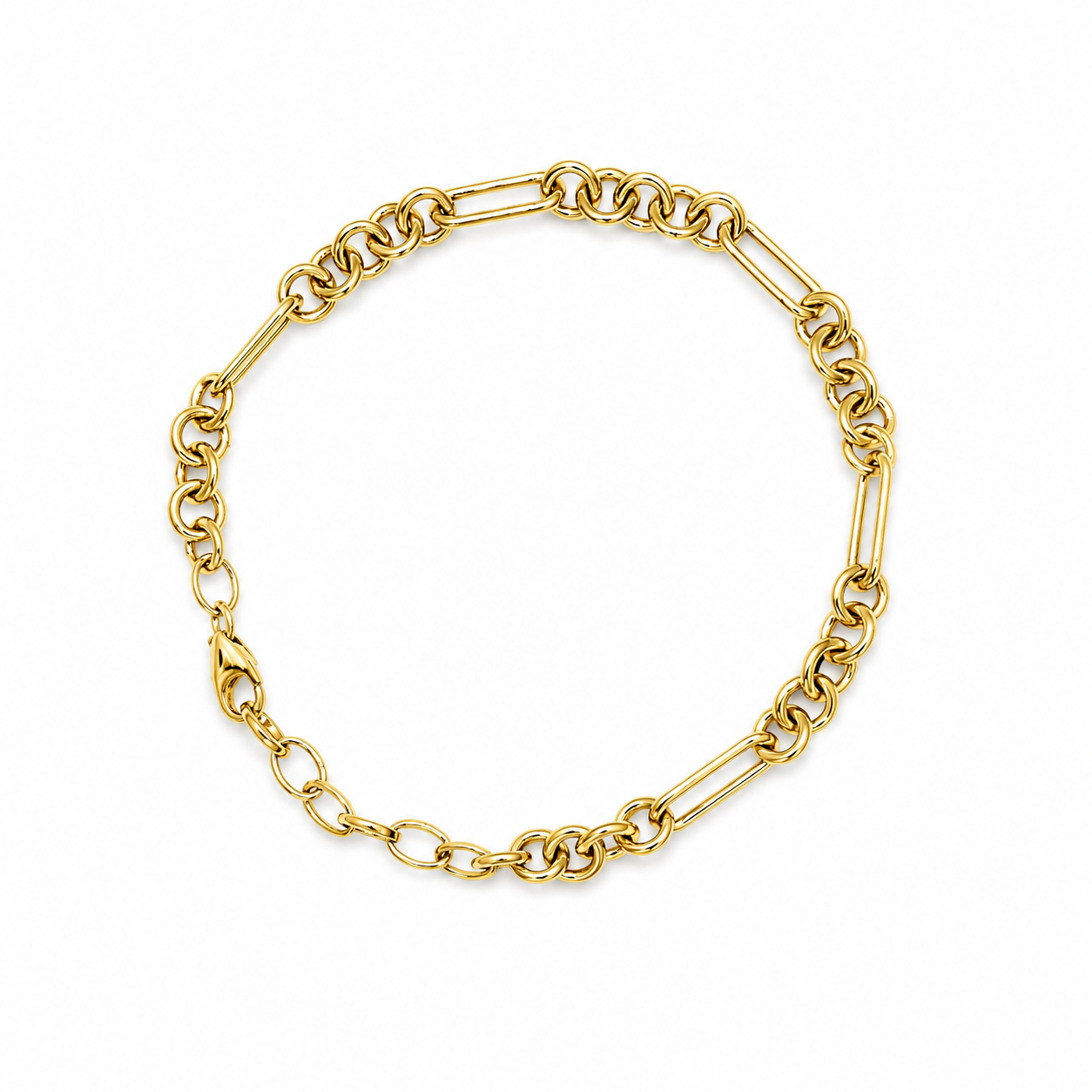Rolo Paperclip Bracelet