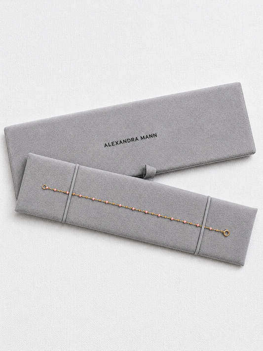 Alexandra Mann Jewelry x SOAR - Colored and Gold Bead Bracelet