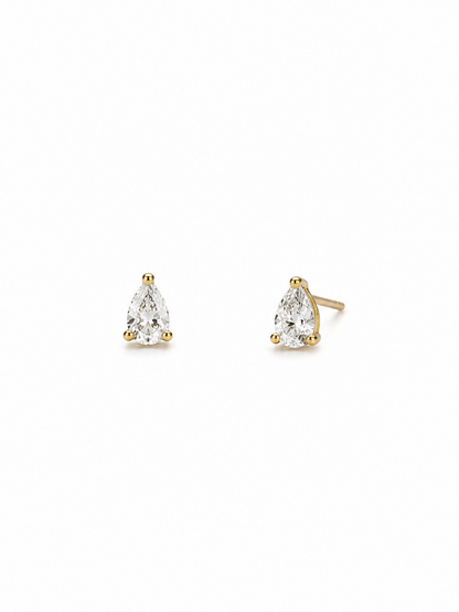 Mini Lab Pear Studs