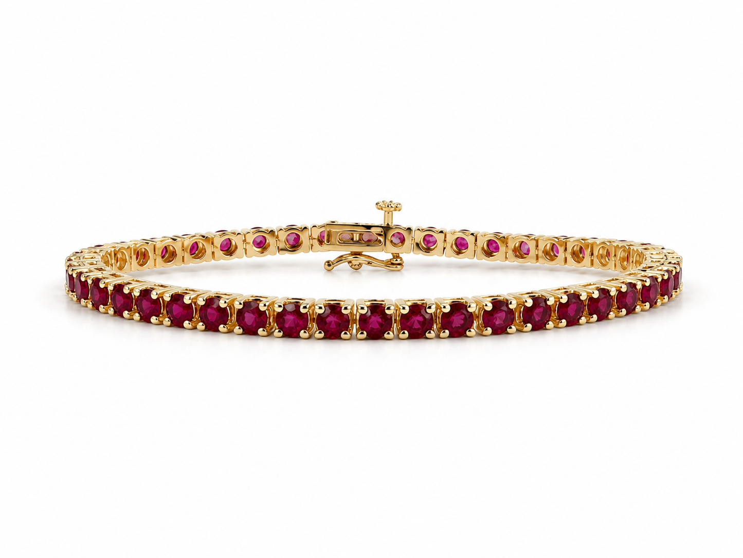 Vintage Ruby Tennis Bracelet