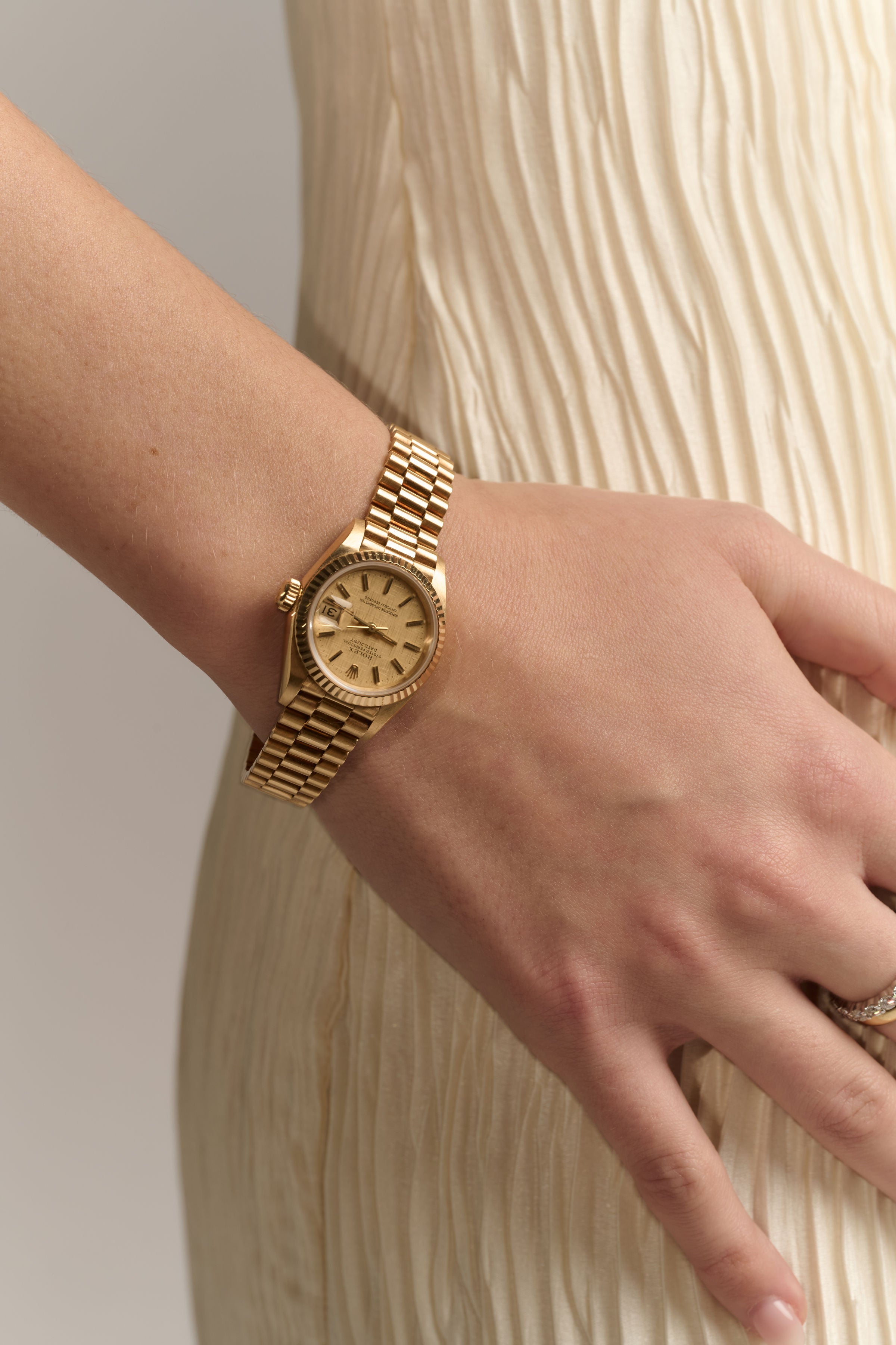 26mm Rolex Gold President Datejust