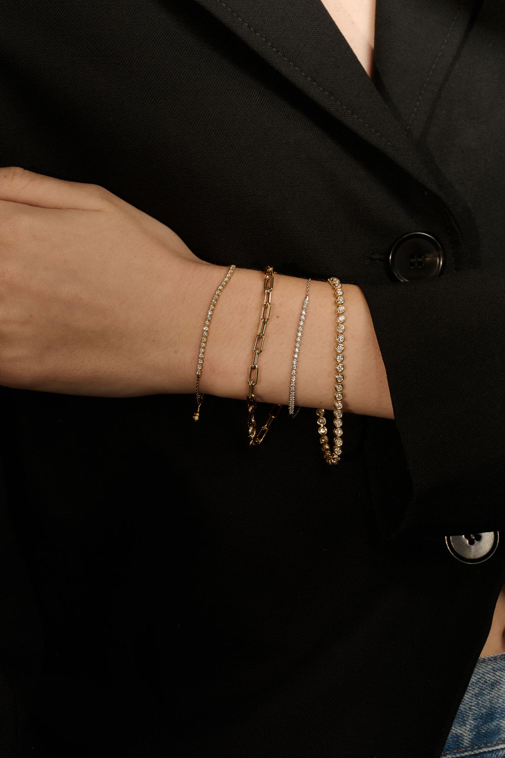 Mini Half Tennis Bracelet