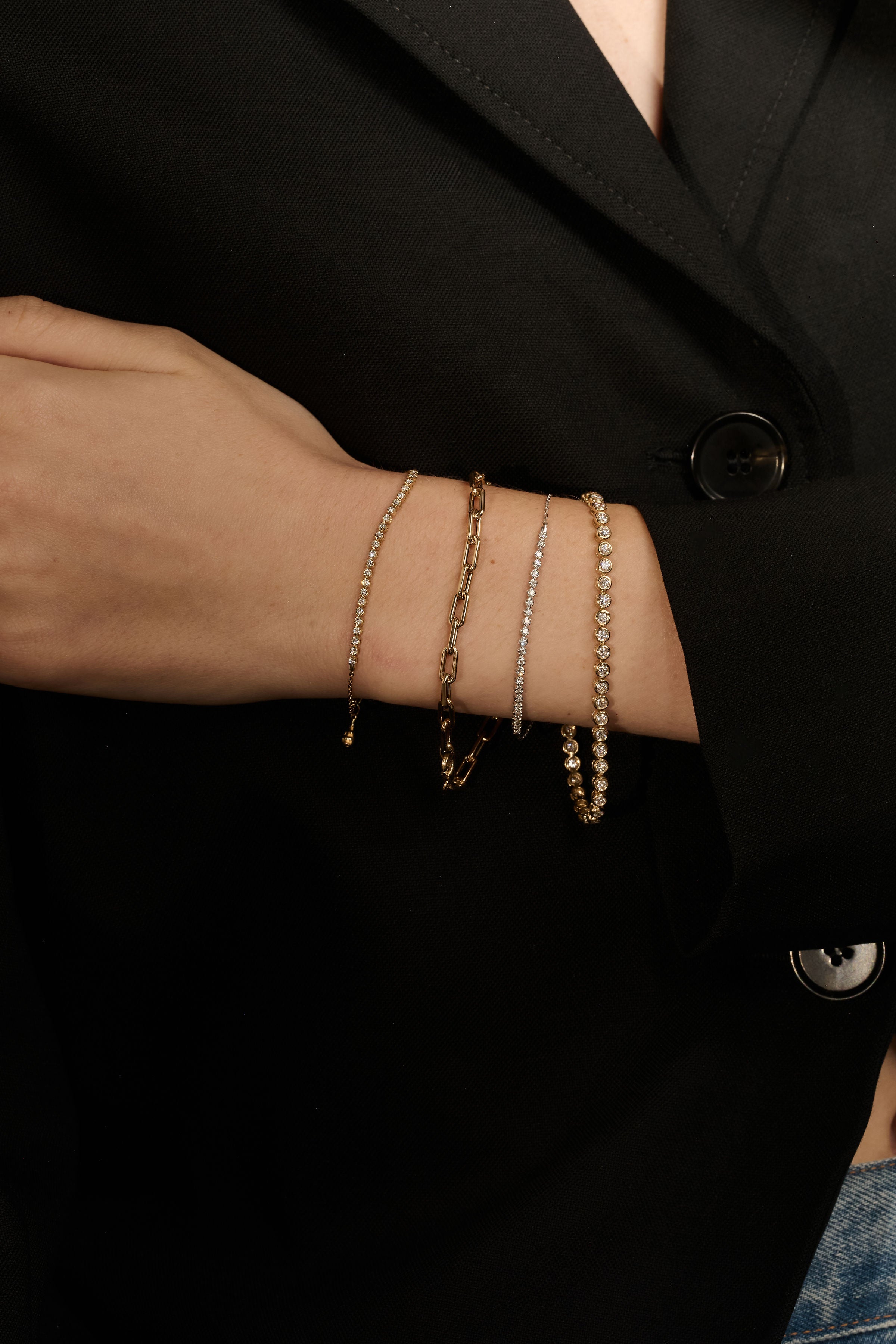 Mini Half Tennis Bracelet
