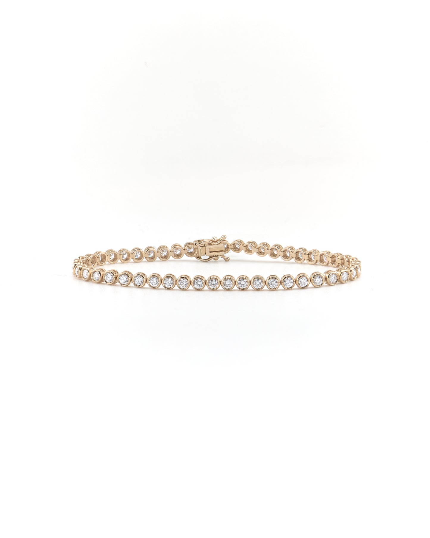 Bezel Tennis Bracelet