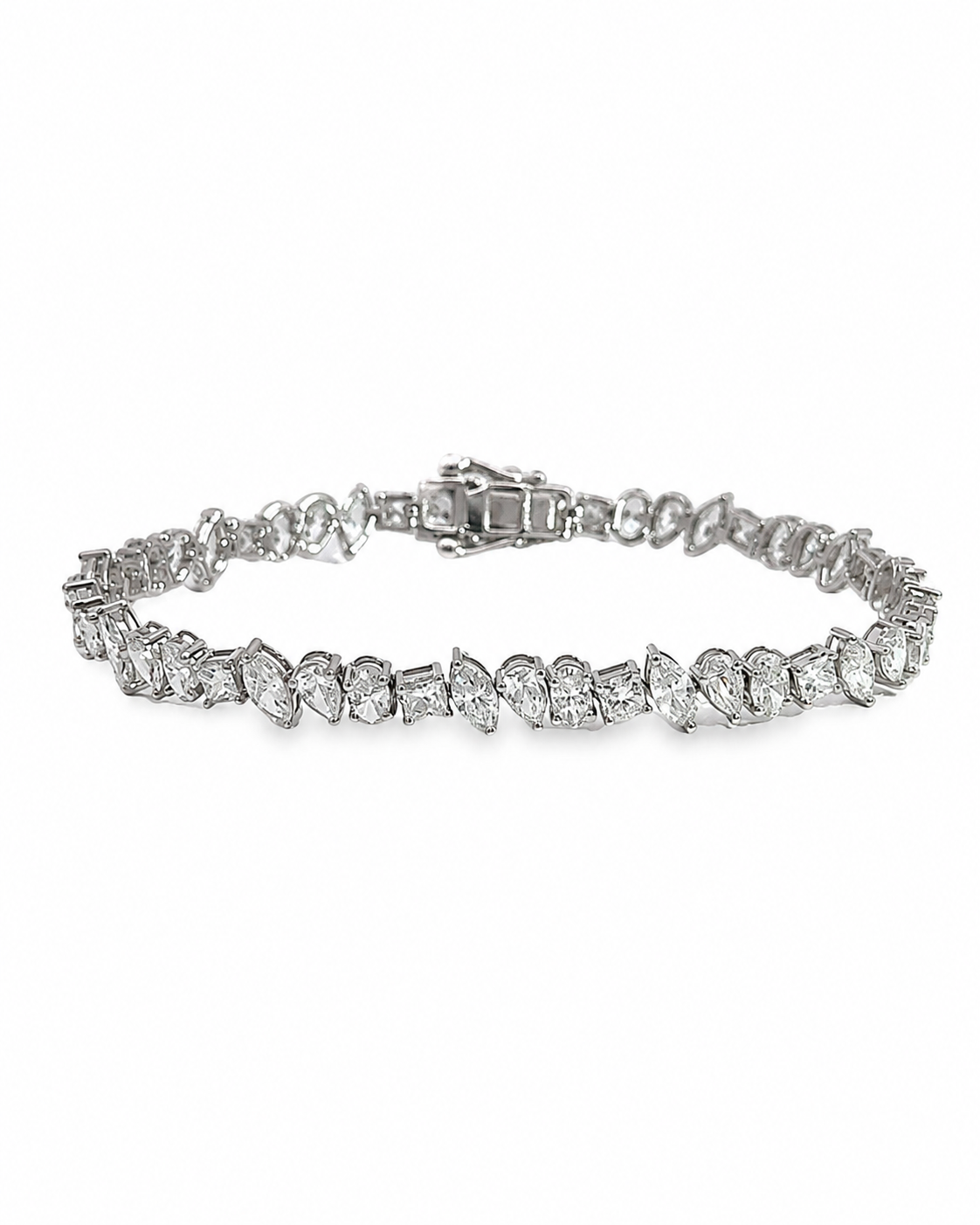 Multi Shape Tennis Bracelet