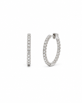 Lab Diamond Eternity Hoops