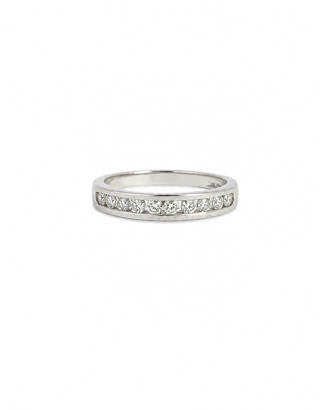 Channel Set Diamond Band
