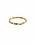 Gold Rope Stacker Ring in 14K Yellow Gold by Alexandra Mann Jewelry