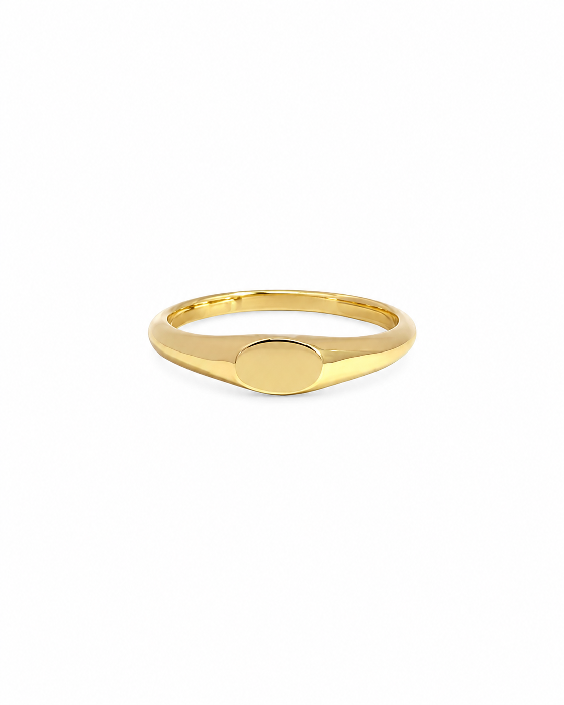 Customizable Mini Signet Ring