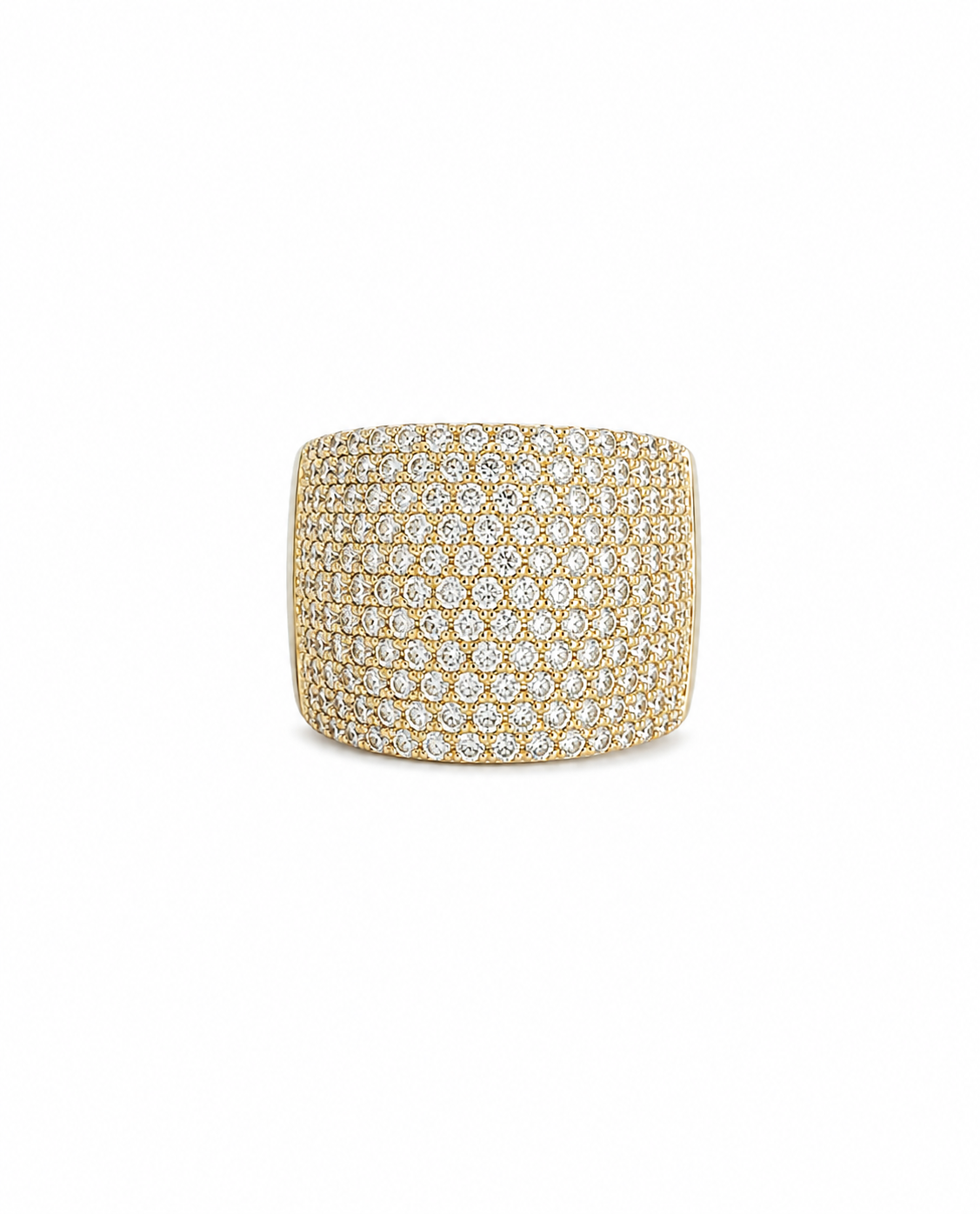 Multi Row Pavé Ring