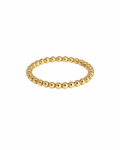 Gold Bead Stacker Ring in 14K Yellow Gold by Alexandra Mann Jewelry