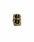 Vintage Black Onyx Cross Ring