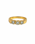 Vintage Three Stone Twist Ring by Alexandra Mann Jewelry