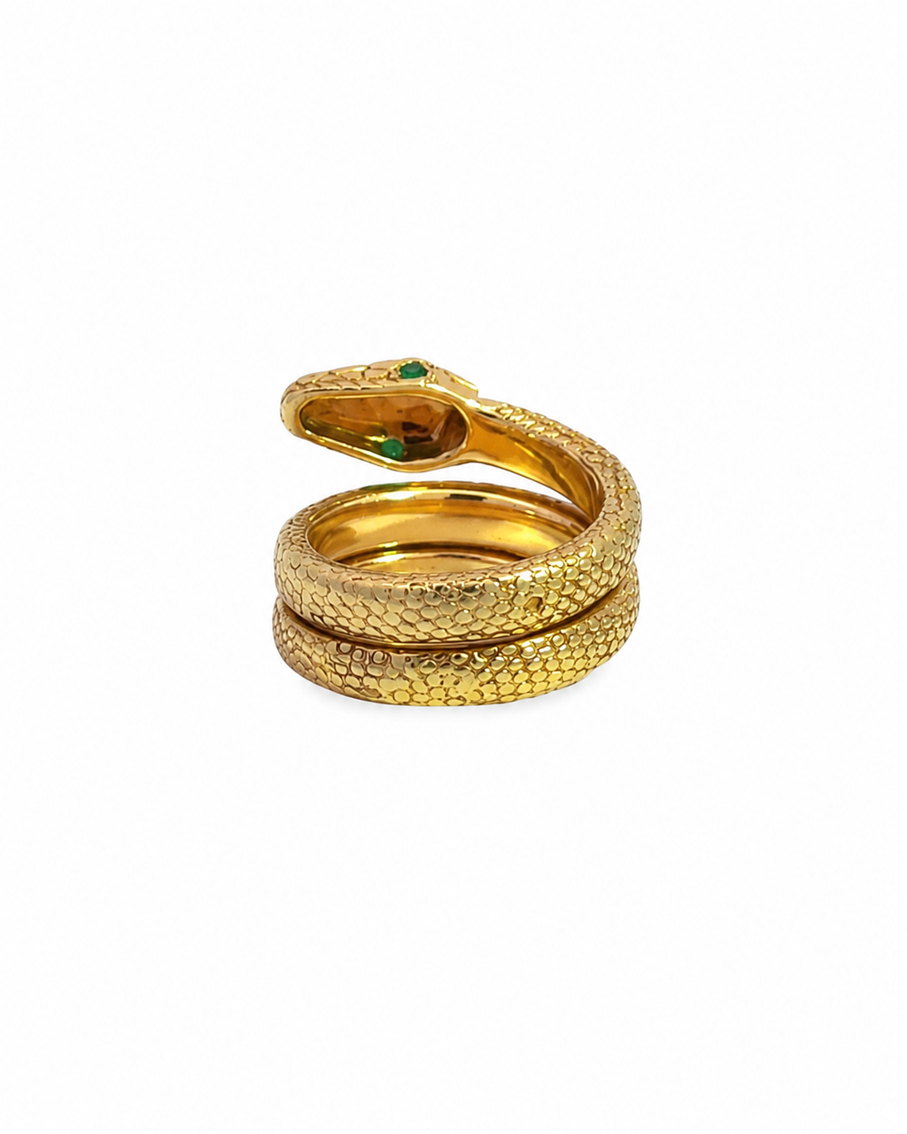 Vintage Cartier Snake Ring in 18K Yellow Gold, alternate view 1