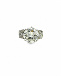 Vintage 5.70ct Old Euro Cut Engagement Ring