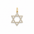 Large Bezel Star of David Pendant