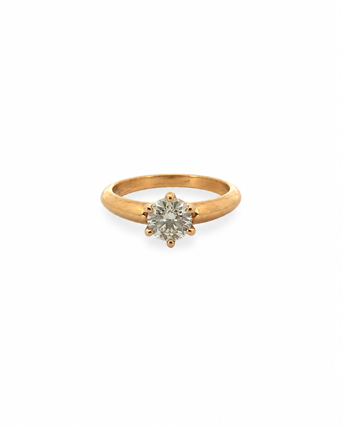Vintage Six Prong Engagement Ring