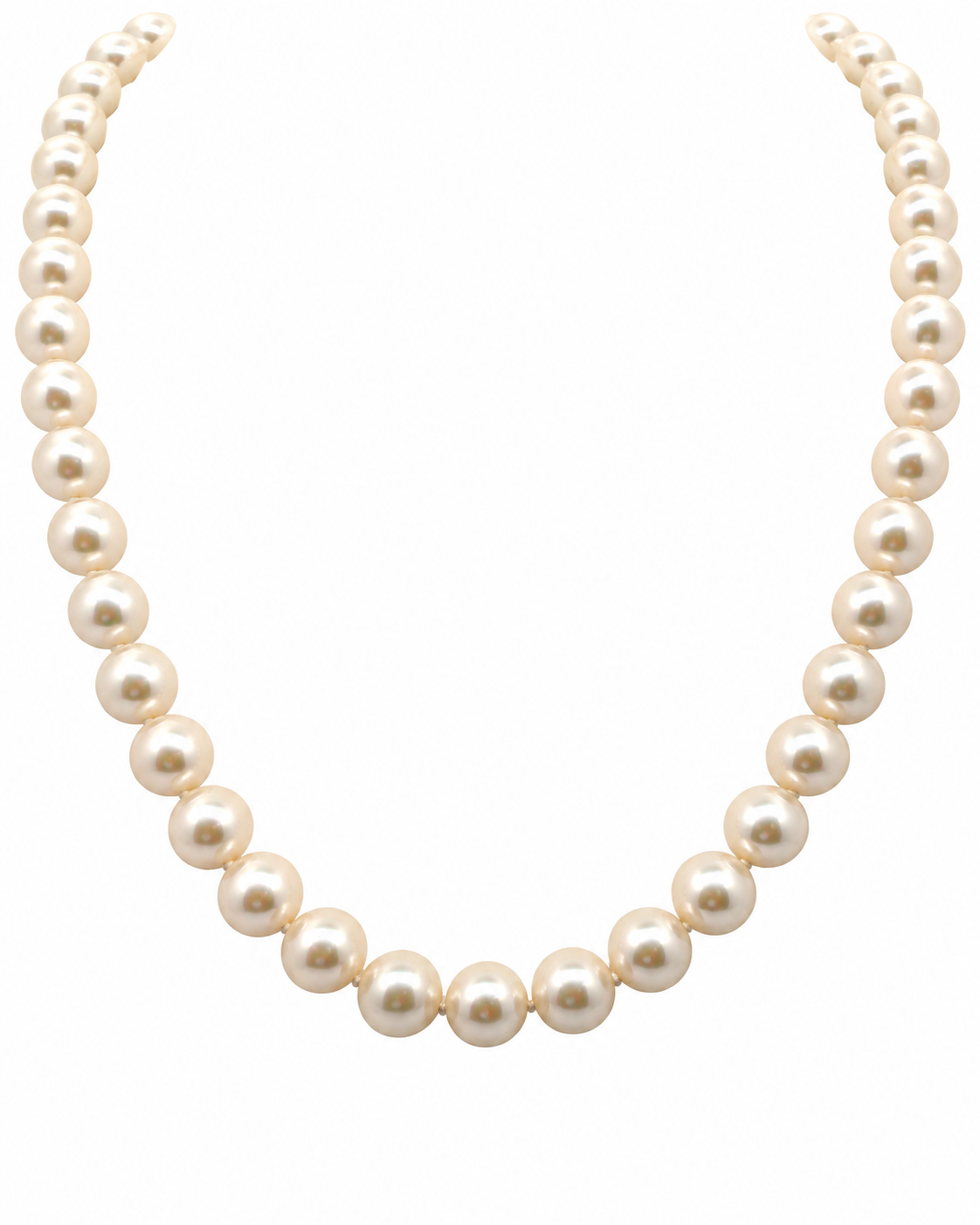 Vintage cream pearl strand necklace by Alexandra Mann Jewelry