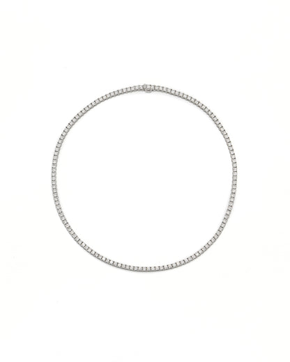 Classic Diamond Tennis Necklace