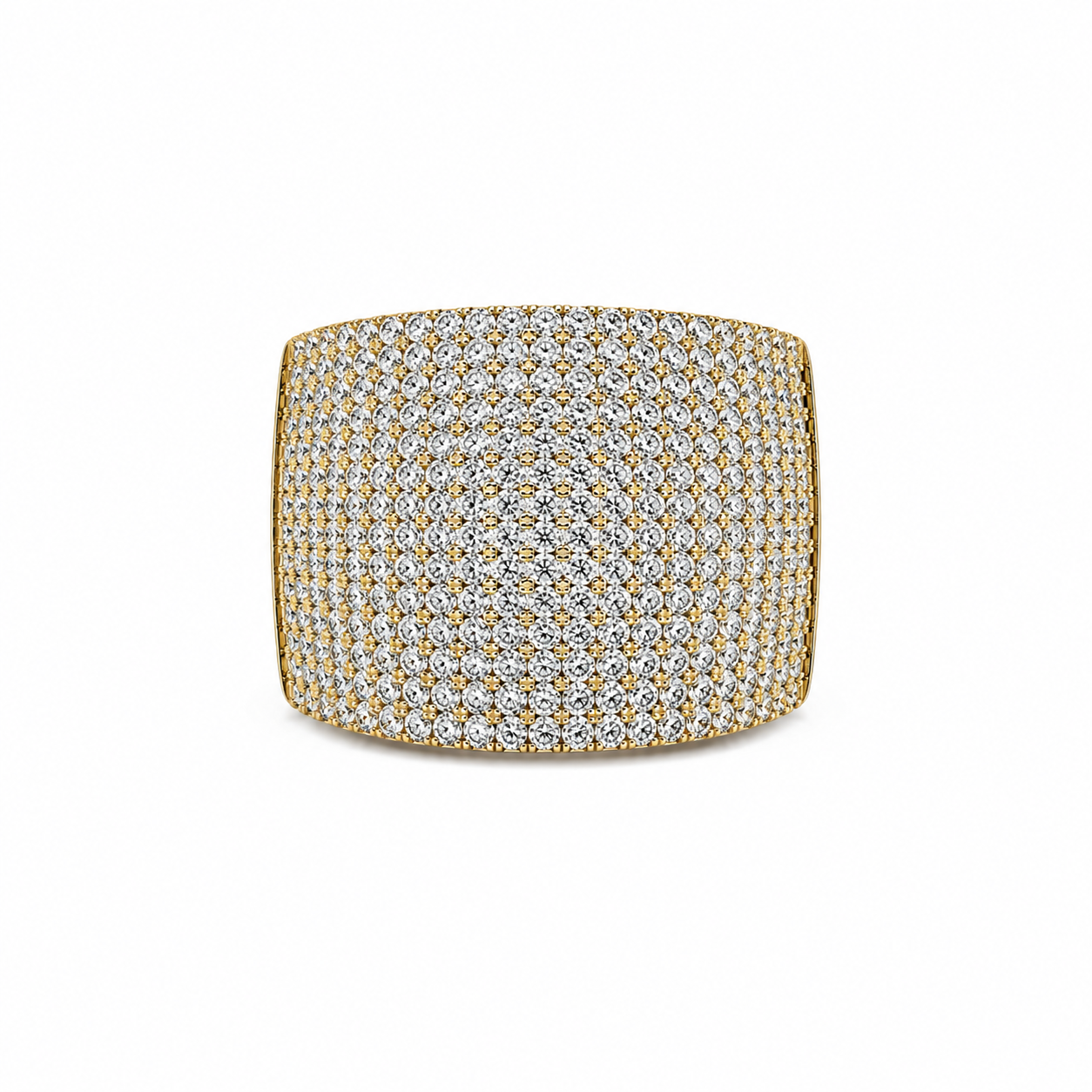 Multi Row Pavé Ring