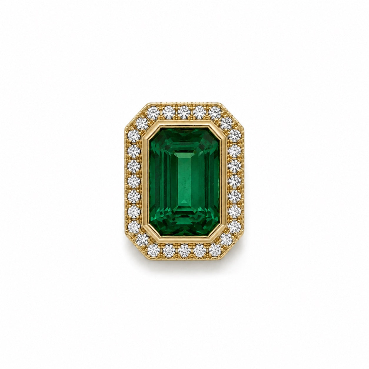 Prisma Emerald Slider Pendant