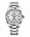 Rolex President Solid 18k White Gold