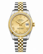1995 Rolex Datejust Roman Numeral Dial Jubilee